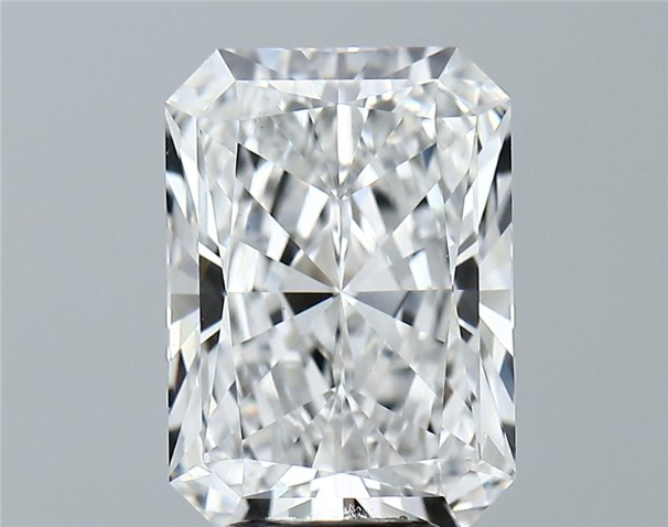 Lab-Grown 4.92 Carat Radiant Cut Diamond color E Clarity VVS2 With GIA Certificate, precious stones, engagement diamonds