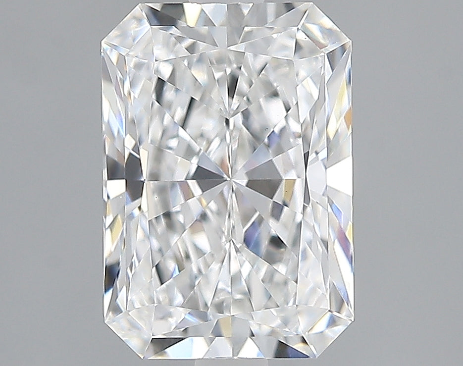 Lab-Grown 2.18 Carat Radiant Cut Diamond color E Clarity VVS2, precious stones, engagement diamonds