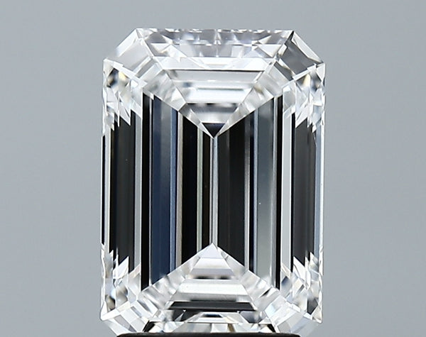 Lab-Grown 2.72 Carat Emerald Cut Diamond color D Clarity VVS2 With GIA Certificate, precious stones, engagement diamonds