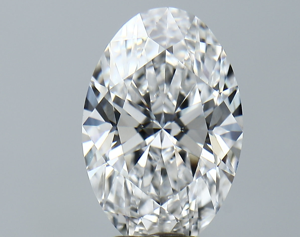 Lab-Grown 5.11 Carat Oval Shape Diamond color E Clarity VVS2 With GIA Certificate, precious stones, engagement diamonds