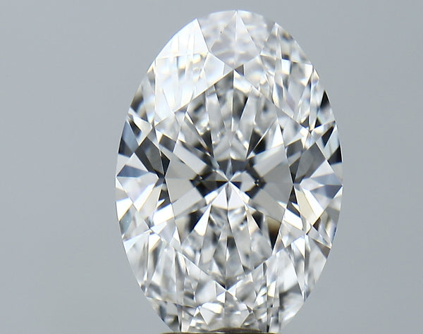 Lab-Grown 5.11 Carat Oval Shape Diamond color E Clarity VVS2 With GIA Certificate, precious stones, engagement diamonds