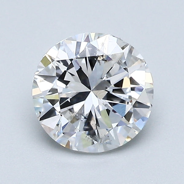 1.06 Carat Round Brilliant Natural Mined Diamond E Color I1 Clarity With GIA Certificate, natural diamonds, precious stones, engagement diamonds