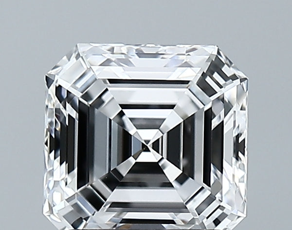 Lab-Grown 1.61 Carat Asscher Cut Diamond color D Clarity VVS2 With GIA Certificate, precious stones, engagement diamonds