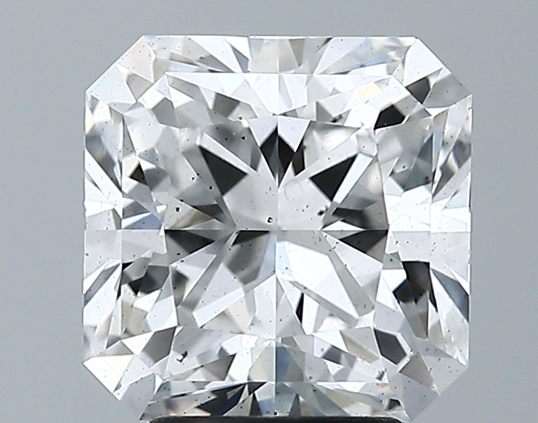 Lab-Grown 3.16 Carat Radiant Cut Diamond color E Clarity VS2 With GIA Certificate, precious stones, engagement diamonds