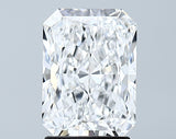 Lab-Grown 2.14 Carat Radiant Cut Diamond color D Clarity VS1 With GIA Certificate, precious stones, engagement diamonds