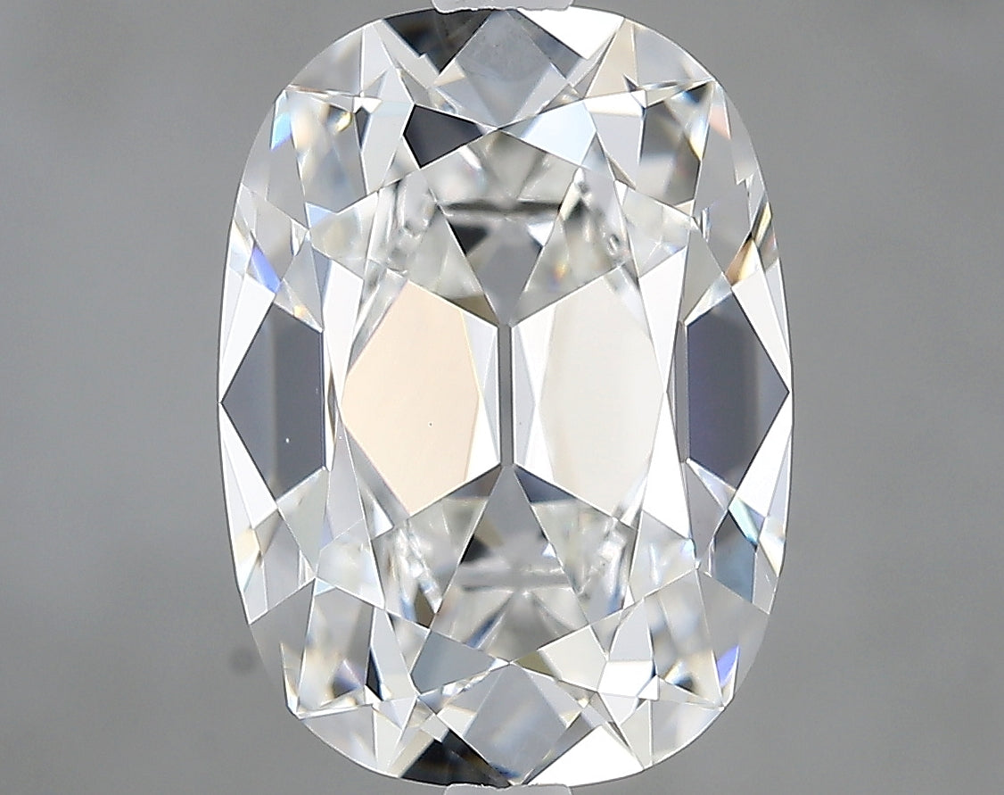 Lab-Grown 3.66 Carat Antique Cushion Cut Diamond color E Clarity VVS2, precious stones, engagement diamonds