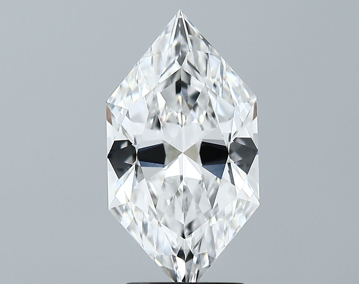 Lab-Grown 3.00 Carat Antique Marquise Shape Diamond color E Clarity VVS2 With GIA Certificate, precious stones, engagement diamonds