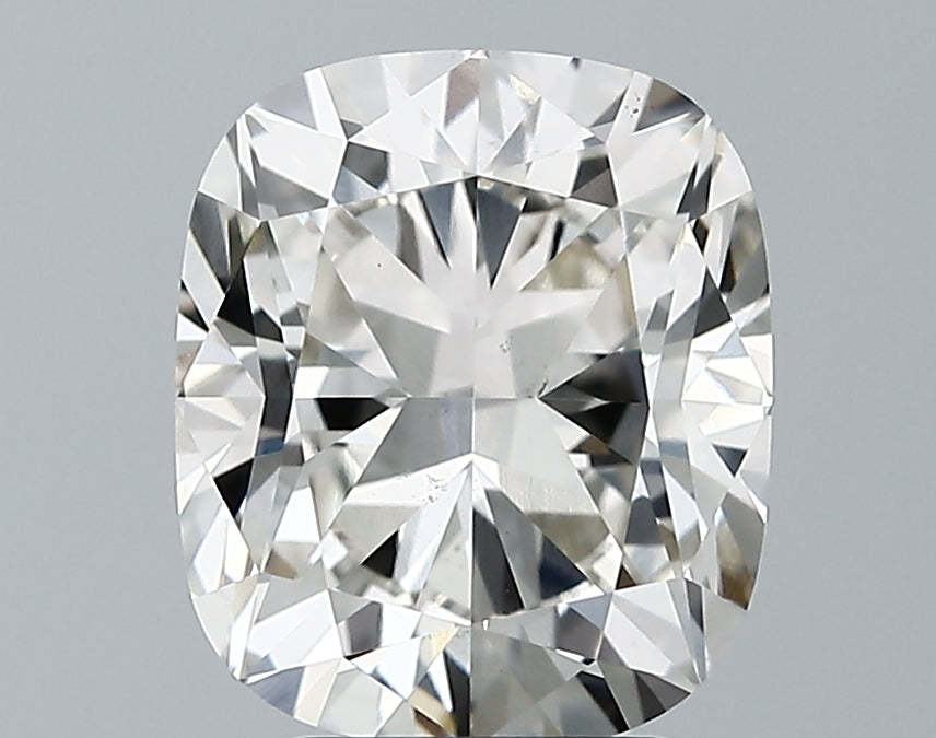 Lab-Grown 3.52 Carat Cushion Modified Brilliant Cut Diamond color I Clarity VS2 With GIA Certificate, precious stones, engagement diamonds