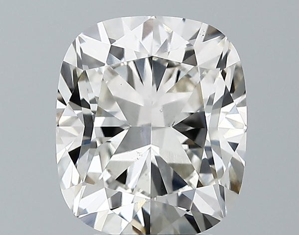 Lab-Grown 3.52 Carat Cushion Modified Brilliant Cut Diamond color I Clarity VS2 With GIA Certificate, precious stones, engagement diamonds