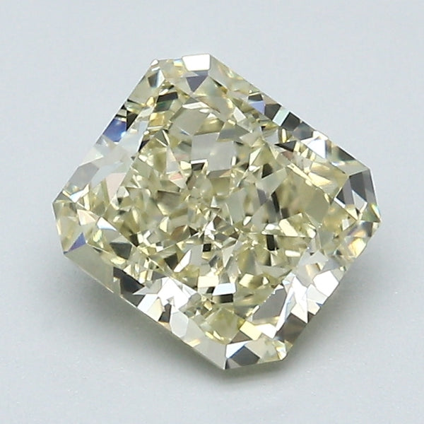 1.58 Carat Radiant Cut Natural Mined Diamond Fancy Yellow Brown Color VS2 Clarity With GIA Certificate, natural diamonds, precious stones, engagement diamonds