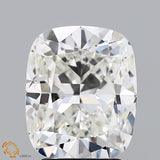 Lab-Grown 3.00 Carat Cushion Modified Brilliant Cut Diamond color I Clarity VVS2, precious stones, engagement diamonds