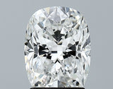 Lab-Grown 2.04 Carat Cushion Modified Brilliant Cut Diamond color E Clarity VVS2, precious stones, engagement diamonds