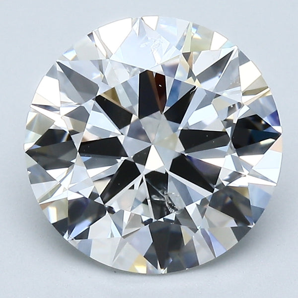 3.69 Carat Round Brilliant Natural Mined Diamond E Color SI2 Clarity With GIA Certificate, natural diamonds, precious stones, engagement diamonds