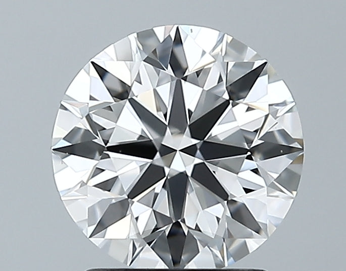 Lab-Grown 1.65 Carat Round Brilliant Diamond color D Clarity VVS2 With GIA Certificate, precious stones, engagement diamonds