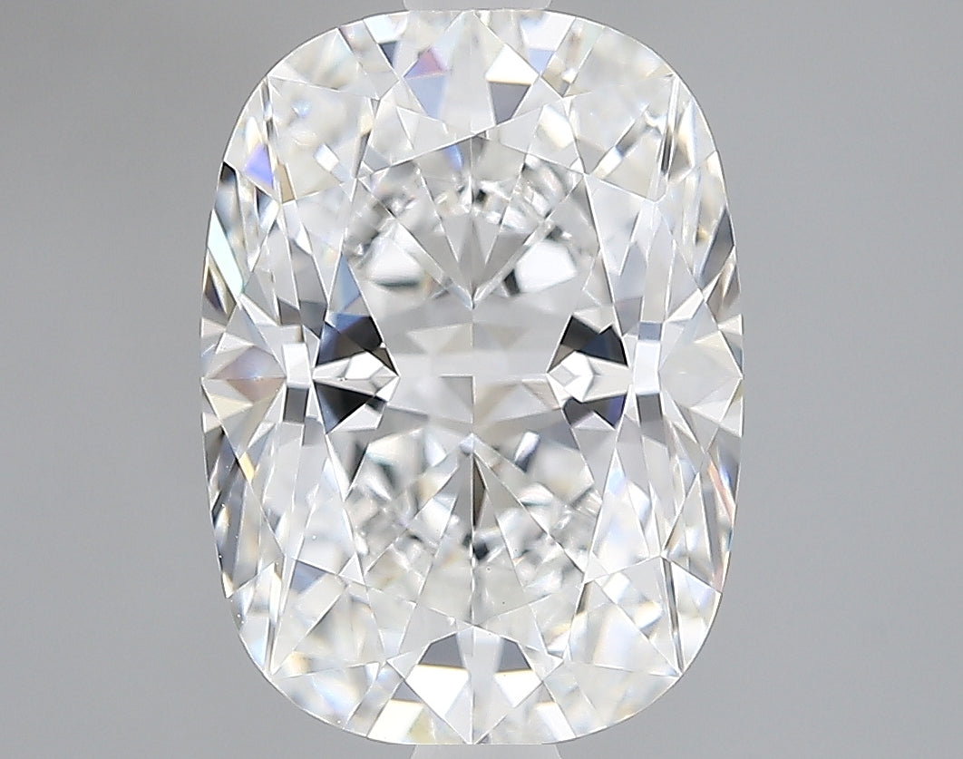 Lab-Grown 2.87 Carat Cushion Brilliant Diamond color D Clarity VVS2, precious stones, engagement diamonds
