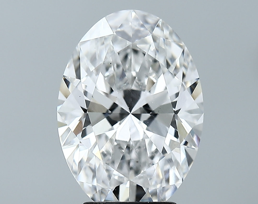 Lab-Grown 4.07 Carat Oval Shape Diamond color E Clarity VS2 With GIA Certificate, precious stones, engagement diamonds