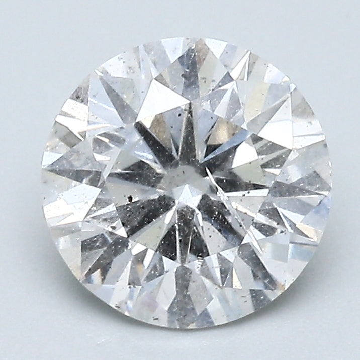 1.78 Carat Round Brilliant Diamond color G Clarity I2, natural diamonds, precious stones, engagement diamonds