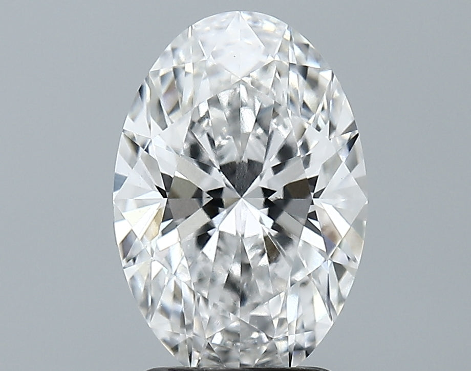 Lab-Grown 2.34 Carat Oval Shape Diamond color D Clarity VS1, precious stones, engagement diamonds