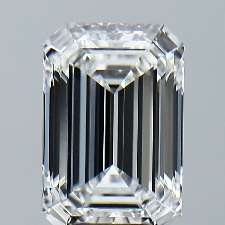 Lab-Grown 3.61 Carat Emerald Cut Diamond color D Clarity VVS2, precious stones, engagement diamonds