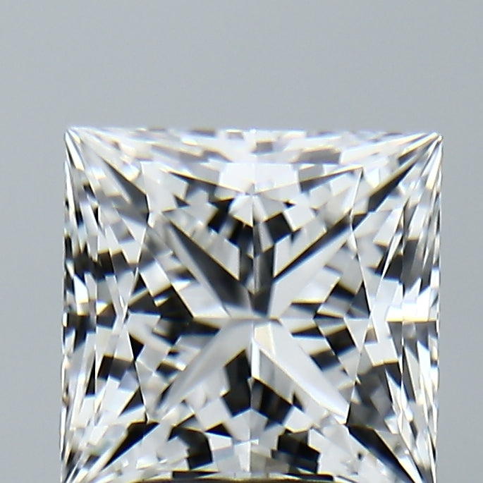Lab-Grown 3.22 Carat Princess Cut Diamond color E Clarity VVS1, precious stones, engagement diamonds