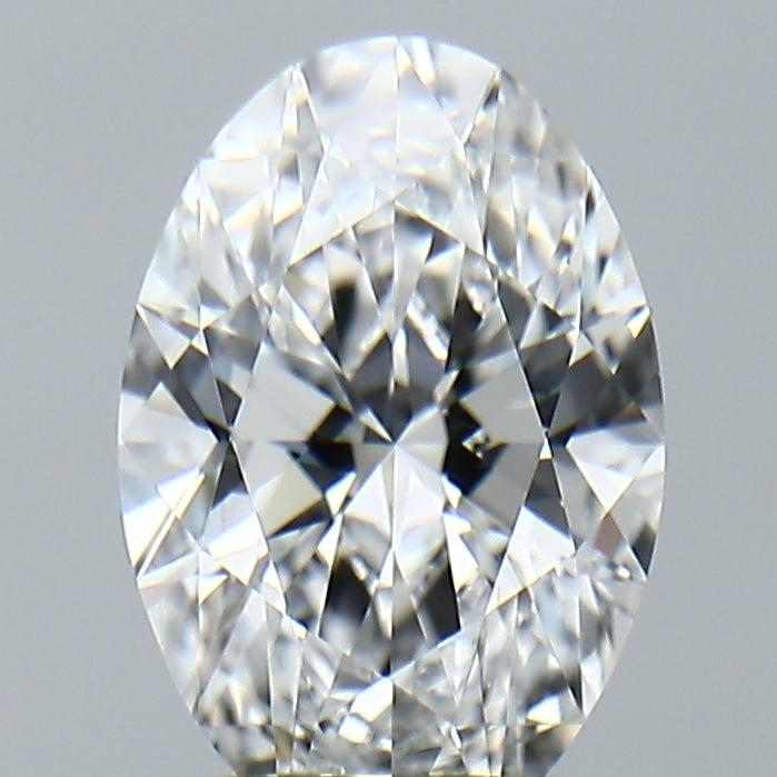 Lab-Grown 2.24 Carat Oval Shape Diamond color E Clarity VVS1, precious stones, engagement diamonds