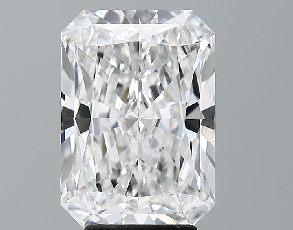 Lab-Grown 4.11 Carat Radiant Cut Diamond color D Clarity VS1 With GIA Certificate, precious stones, engagement diamonds