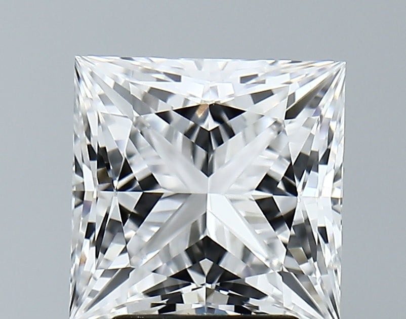 Lab-Grown 3.09 Carat Princess Cut Diamond color D Clarity VVS2 With GIA Certificate, precious stones, engagement diamonds