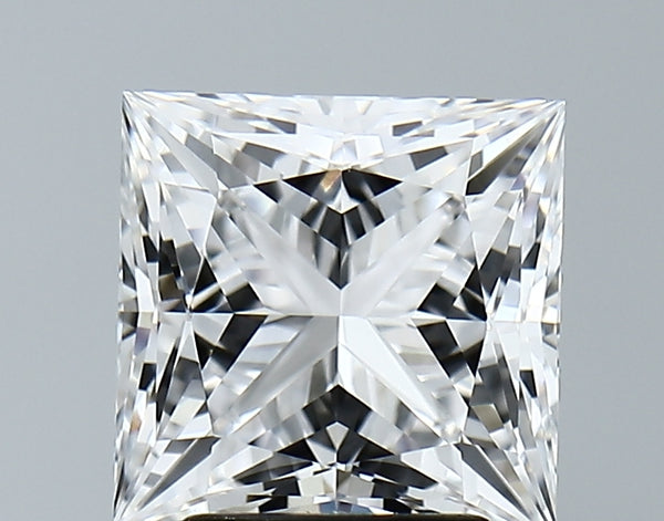 Lab-Grown 3.09 Carat Princess Cut Diamond color D Clarity VVS2 With GIA Certificate, precious stones, engagement diamonds