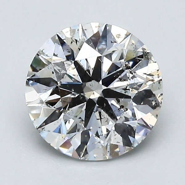 1.60 Carat Round Brilliant Diamond color G Clarity I1, natural diamonds, precious stones, engagement diamonds