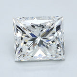 1.76 Carat Princess Cut Diamond color E Clarity VS1, natural diamonds, precious stones, engagement diamonds