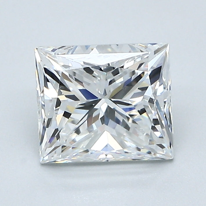 1.76 Carat Princess Cut Diamond color E Clarity VS1, natural diamonds, precious stones, engagement diamonds