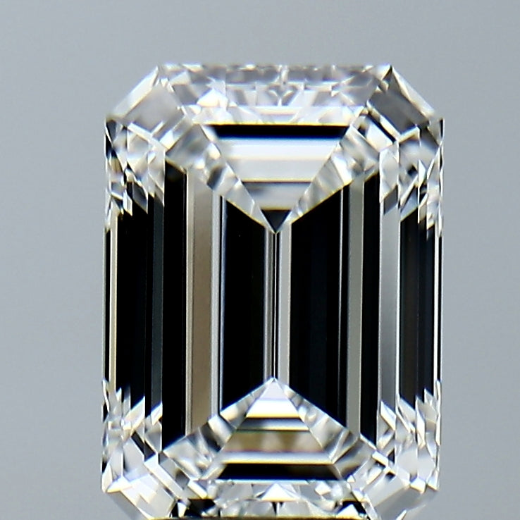 Lab-Grown 3.28 Carat Emerald Cut Diamond color D Clarity VVS2, precious stones, engagement diamonds
