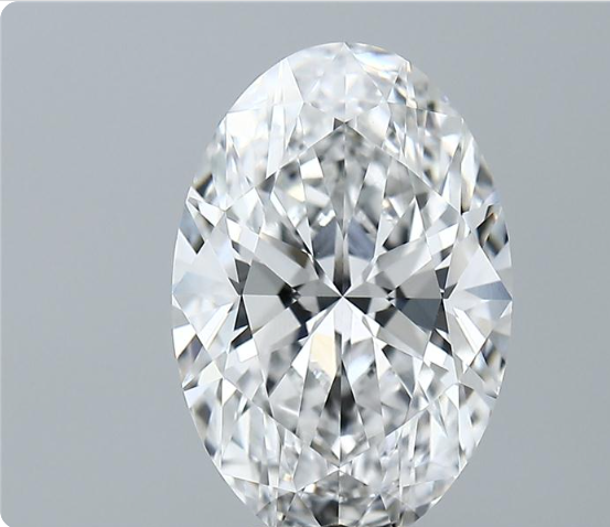 Lab-Grown 4.23 Carat Oval Shape Diamond color D Clarity VS1 With GIA Certificate, precious stones, engagement diamonds