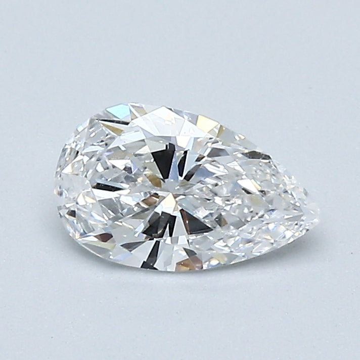 0.54 Carat Pear Shape Natural Mined Diamond D Color SI1 Clarity With GIA Certificate, natural diamonds, precious stones, engagement diamonds