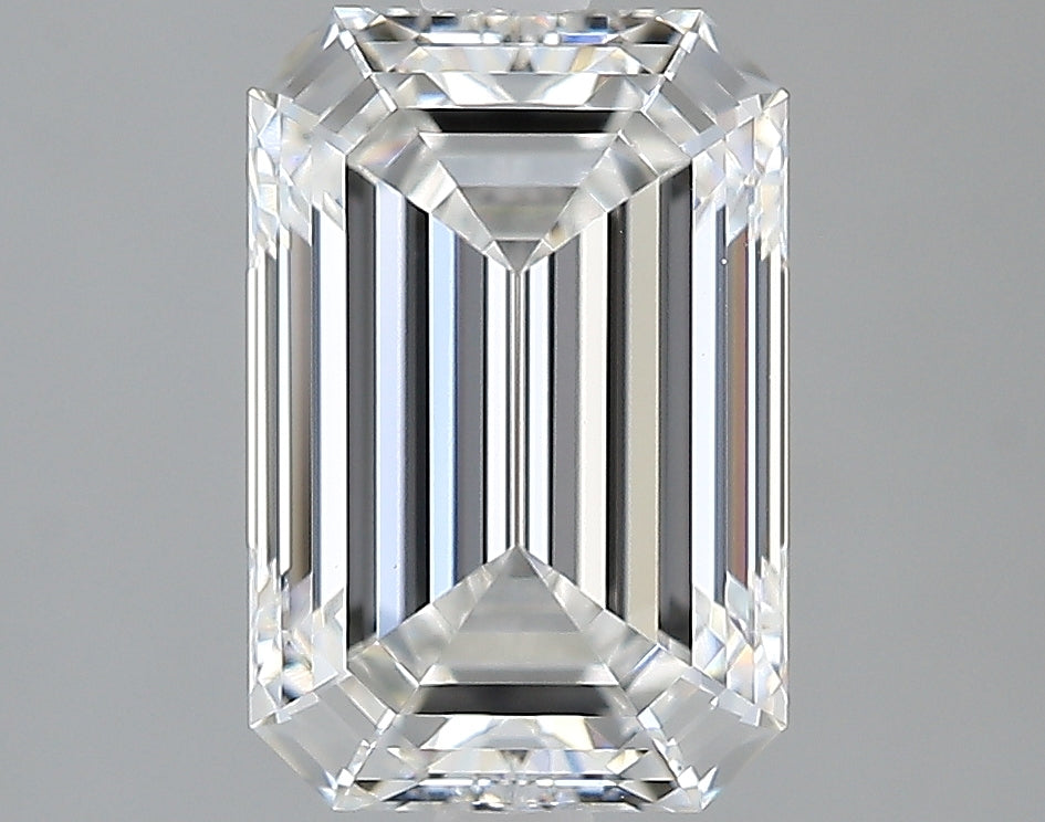 Lab-Grown 2.23 Carat Emerald Cut Diamond color E Clarity VVS2, precious stones, engagement diamonds