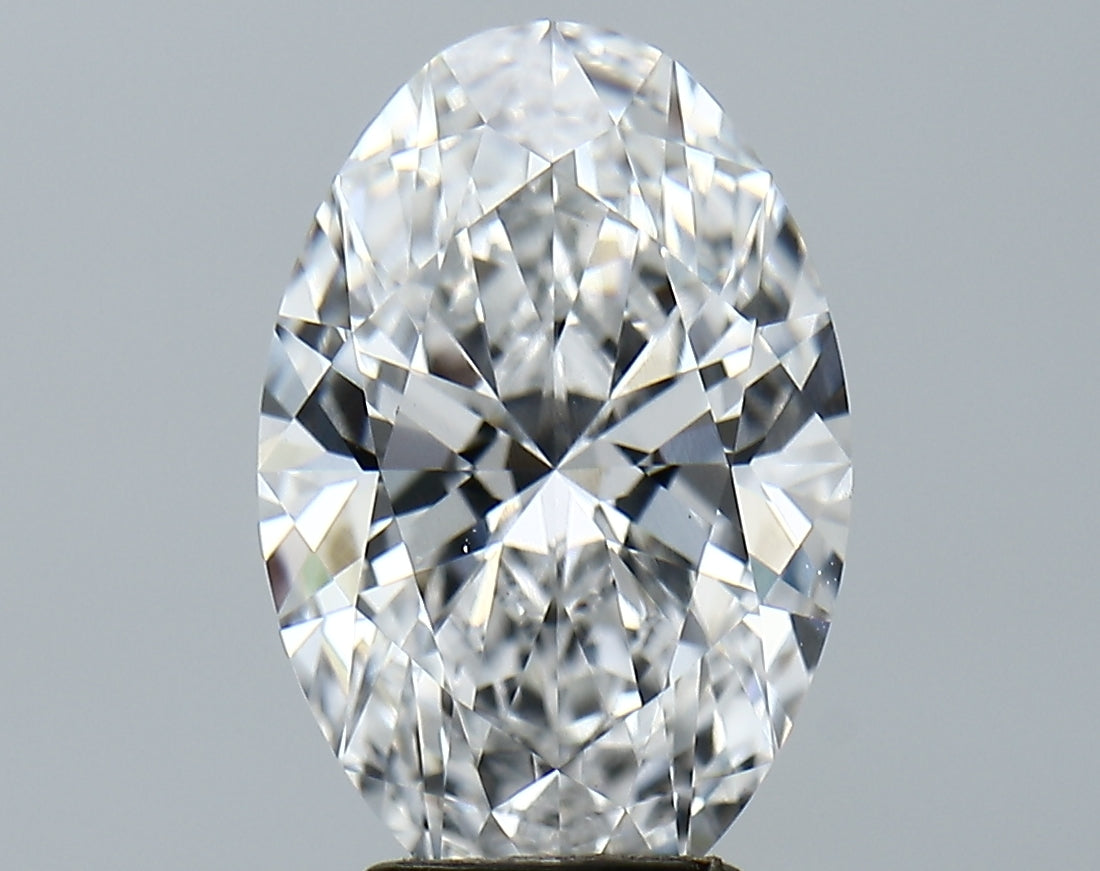 Lab-Grown 4.09 Carat Oval Shape Diamond color D Clarity VS1 With GIA Certificate, precious stones, engagement diamonds