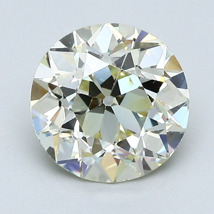 1.81 Carat Old European Cut Antique Natural Mined Diamond Q Color VS2 Clarity With GIA Certificate, natural diamonds, precious stones, engagement diamonds