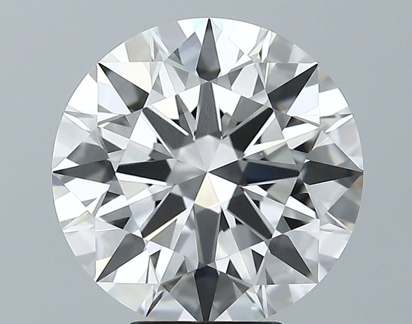 Lab-Grown 4.76 Carat Round Brilliant Diamond color F Clarity VVS2 With GIA Certificate, precious stones, engagement diamonds