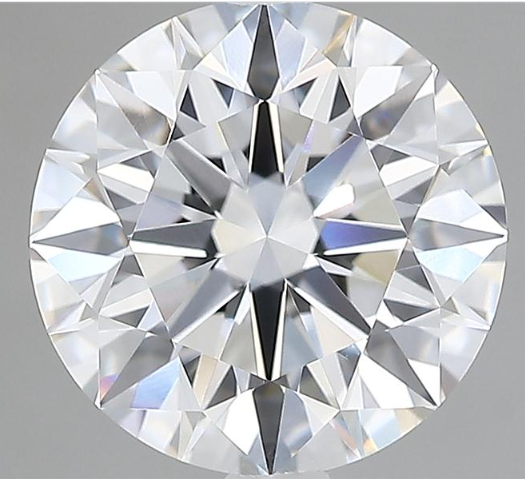 Lab-Grown 2.70 Carat Round Brilliant Diamond color E Clarity VVS2 With GIA Certificate, precious stones, engagement diamonds
