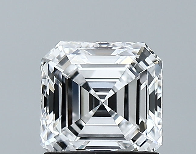 Lab-Grown 1.20 Carat Asscher Cut Diamond color D Clarity VVS2 With GIA Certificate, precious stones, engagement diamonds