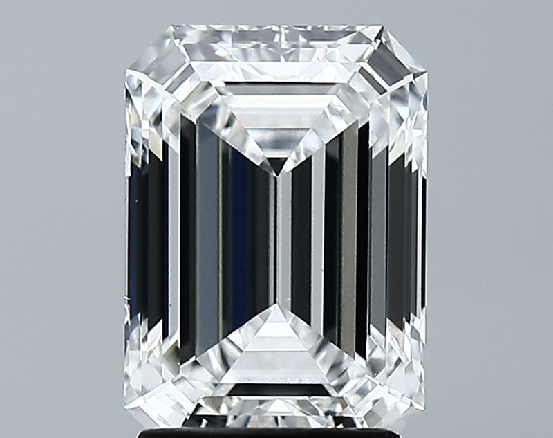 Lab-Grown 2.57 Carat Emerald Cut Diamond color D Clarity VS1 With GIA Certificate, precious stones, engagement diamonds