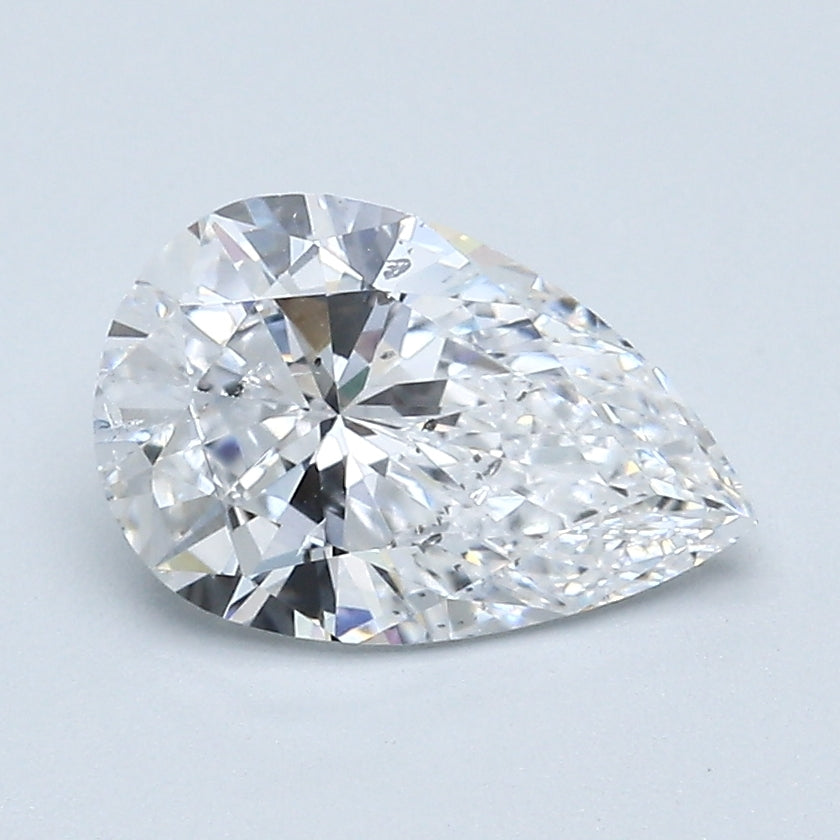 1.55 Carat Pear Shape Natural Mined Diamond D Color SI2 Clarity With GIA Certificate, natural diamonds, precious stones, engagement diamonds