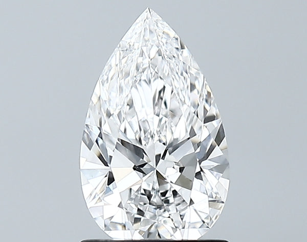 Lab-Grown 1.13 Carat Pear Shape Diamond color D Clarity VVS2, precious stones, engagement diamonds