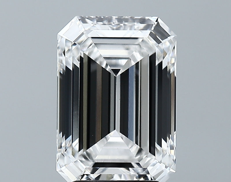 Lab-Grown 3.89 Carat Emerald Cut Diamond color E Clarity VVS2 With GIA Certificate, precious stones, engagement diamonds