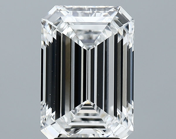 Lab-Grown 4.04 Carat Emerald Cut Diamond color E Clarity VVS2 With GIA Certificate, precious stones, engagement diamonds