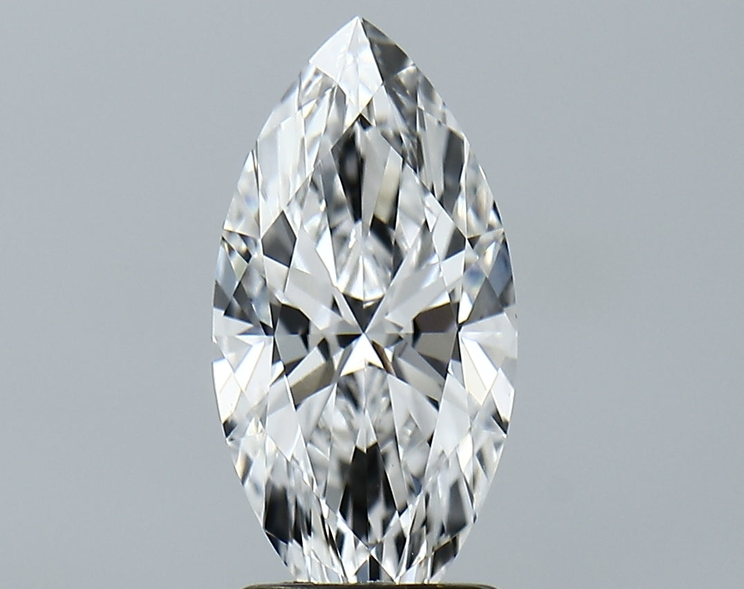 Lab-Grown 2.07 Carat Marquis Shape Diamond color E Clarity VVS2 With GIA Certificate, precious stones, engagement diamonds