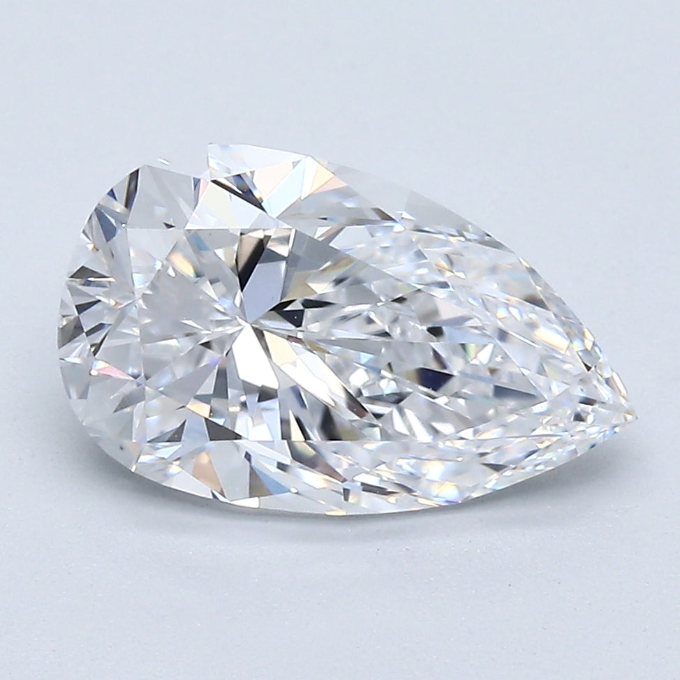 Natural 2.58 Ct Pear Shape Diamond D-VS1 with GIA Certificate, natural diamonds, precious stones, engagement diamonds