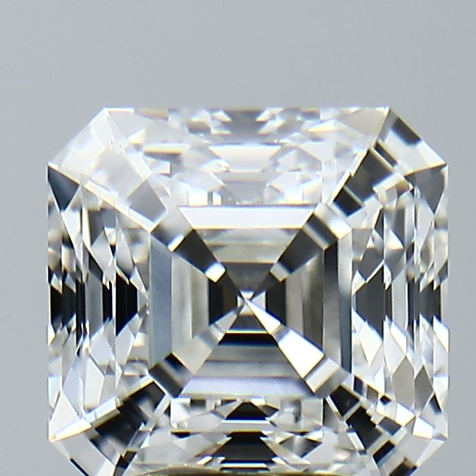 Lab-Grown 3.54 Carat Asscher Cut Diamond color E Clarity VVS2, precious stones, engagement diamonds