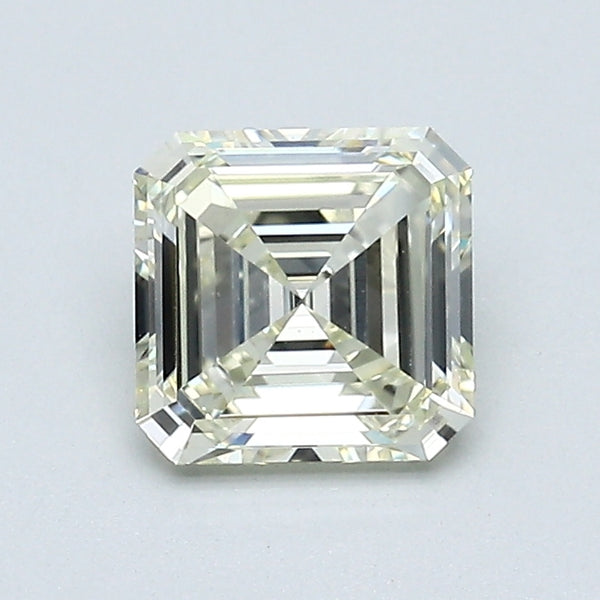 0.91 Carat Asscher Cut Natural Mined Diamond O Color VVS1 Clarity With GIA Certificate, natural diamonds, precious stones, engagement diamonds