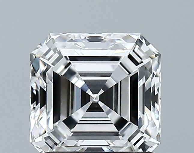 Lab-Grown 1.54 Carat Asscher Cut Diamond color D Clarity VVS2 With GIA Certificate, precious stones, engagement diamonds